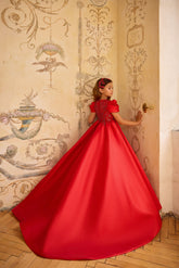 Valentina Royale Gown | Pentelei Couture Red Ball Dress